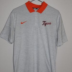 Mens Nike MLB Tigers Polo Medium